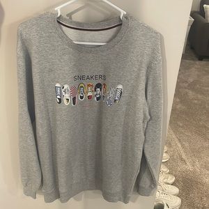 Large sweatshirt,brand new, never worn, runs a bit small, offers recommended.
